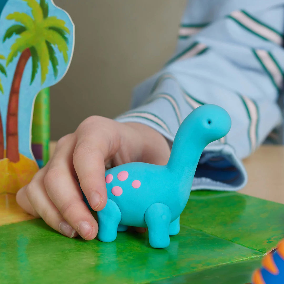 Set Creativo Claytopia Dinosaurios - Tiger Tribe