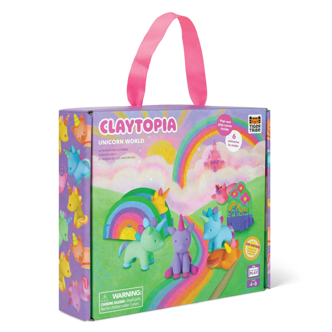 Set Creativo Claytopia Unicornio - Tiger Tribe