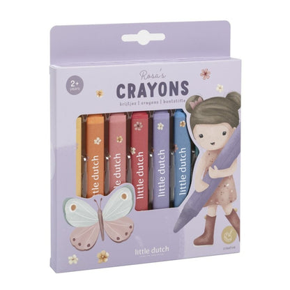 Ceras de Colores Rosa - Little Dutch