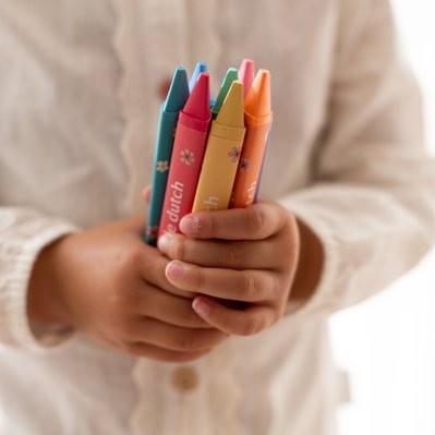 Ceras de Colores Rosa - Little Dutch