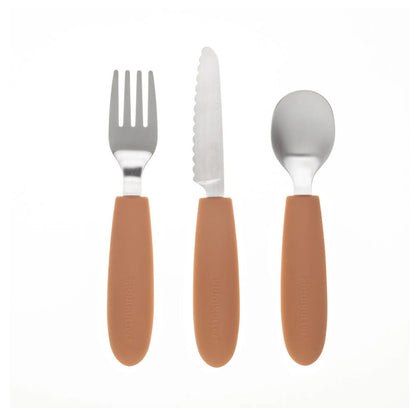 Set de Cubiertos Peach - KiddiKutter