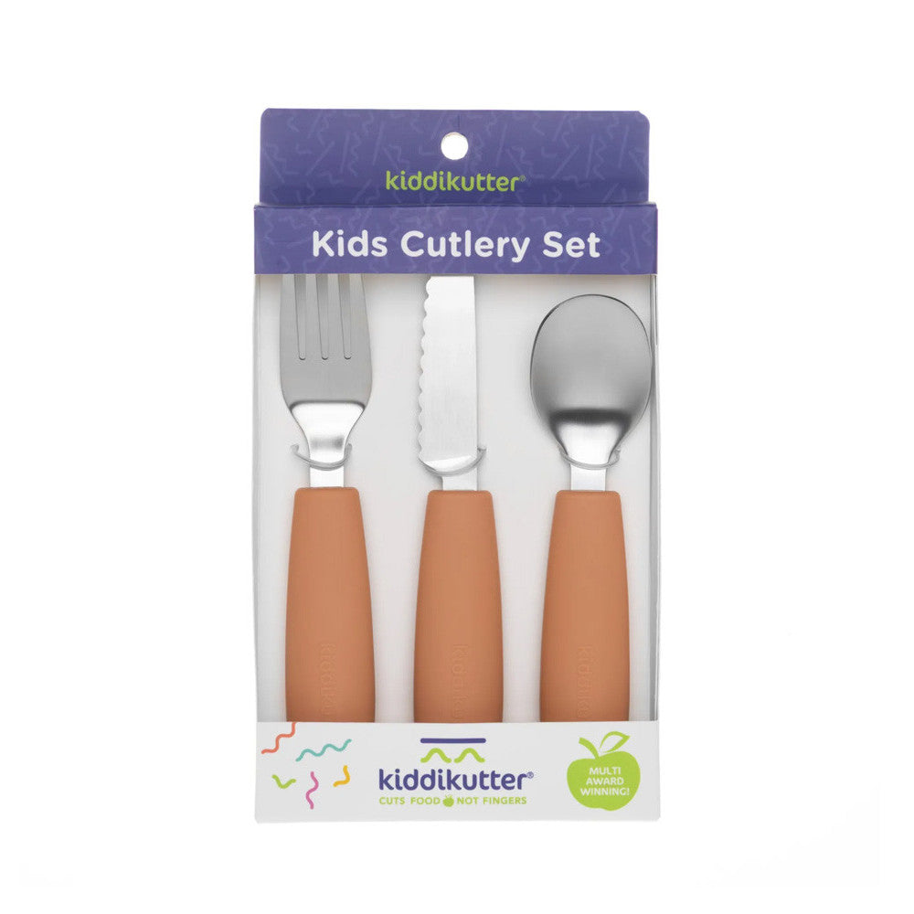Set de Cubiertos Peach - KiddiKutter