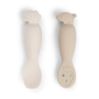 Set de Cucharas de Aprendizaje beige - Done By Deer