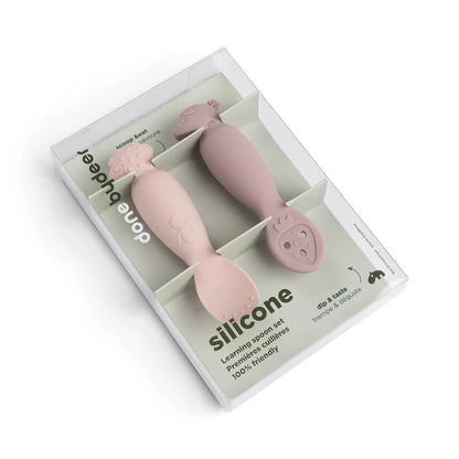 Set de Cucharas de Aprendizaje Rosa - Done By Deer