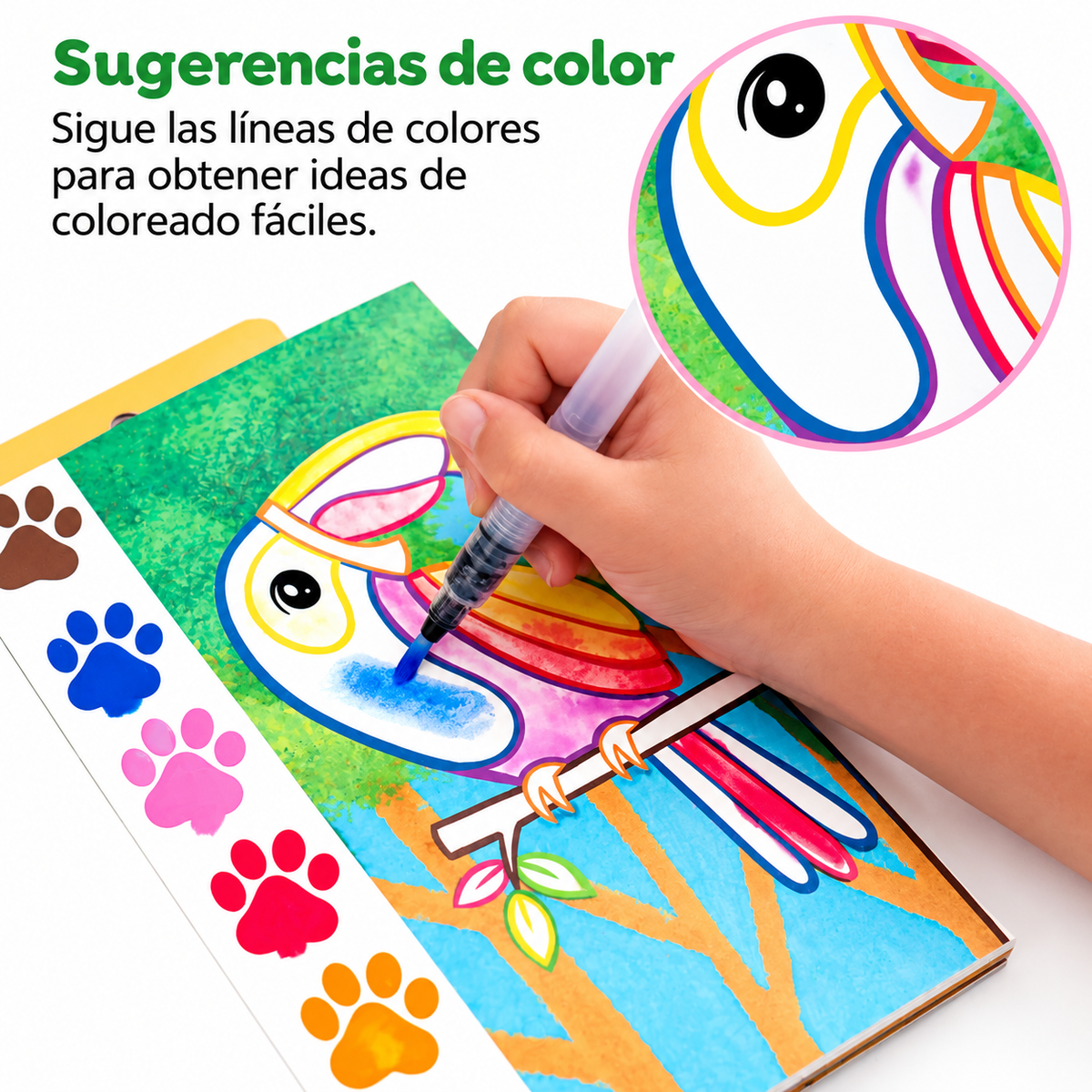 Set de Pintura Animales Salvajes - Tiger Tribe
