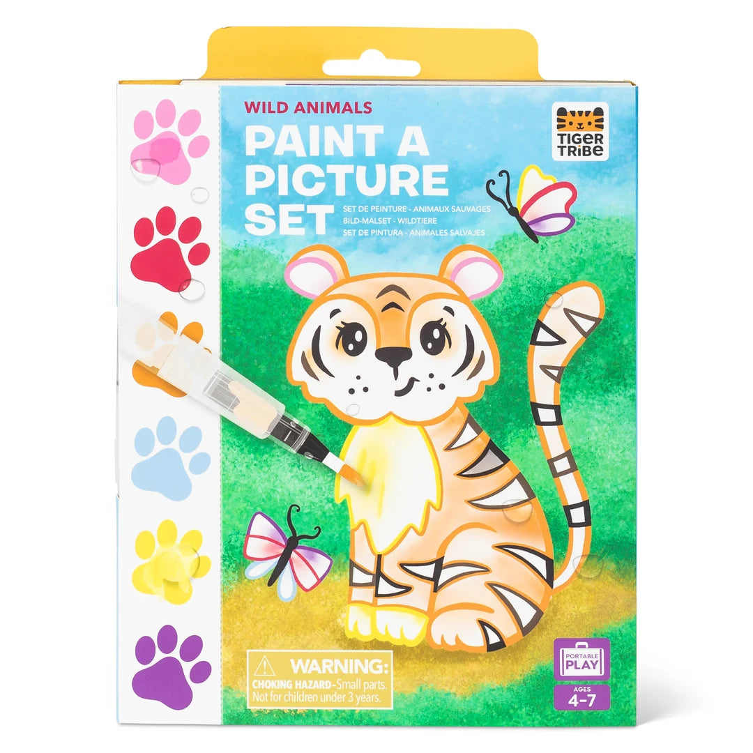 Set de Pintura Animales Salvajes - Tiger Tribe