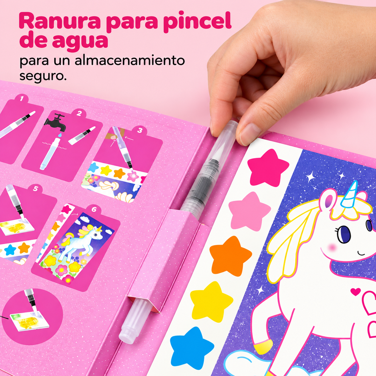Set de Pintura Cielos de Unicornio - Tiger Tribe
