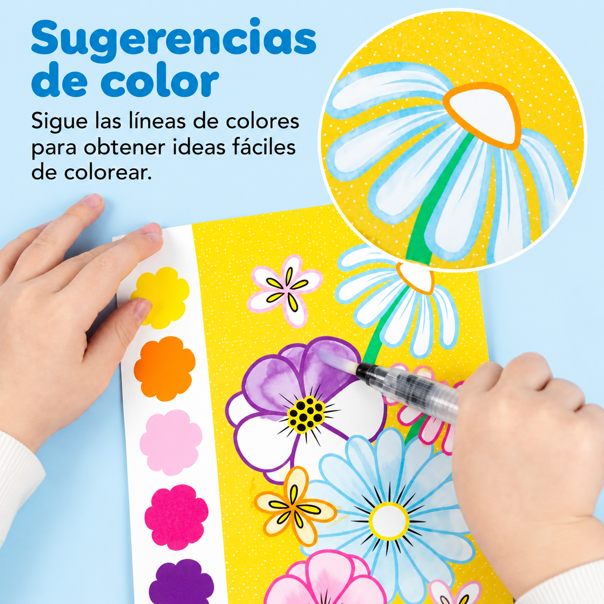 Set de Pintura Flores y Mariposas - Tiger Tribe