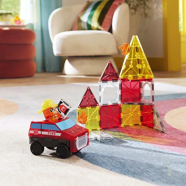 Set Fire Rescue 27 piezas - Magna Tiles