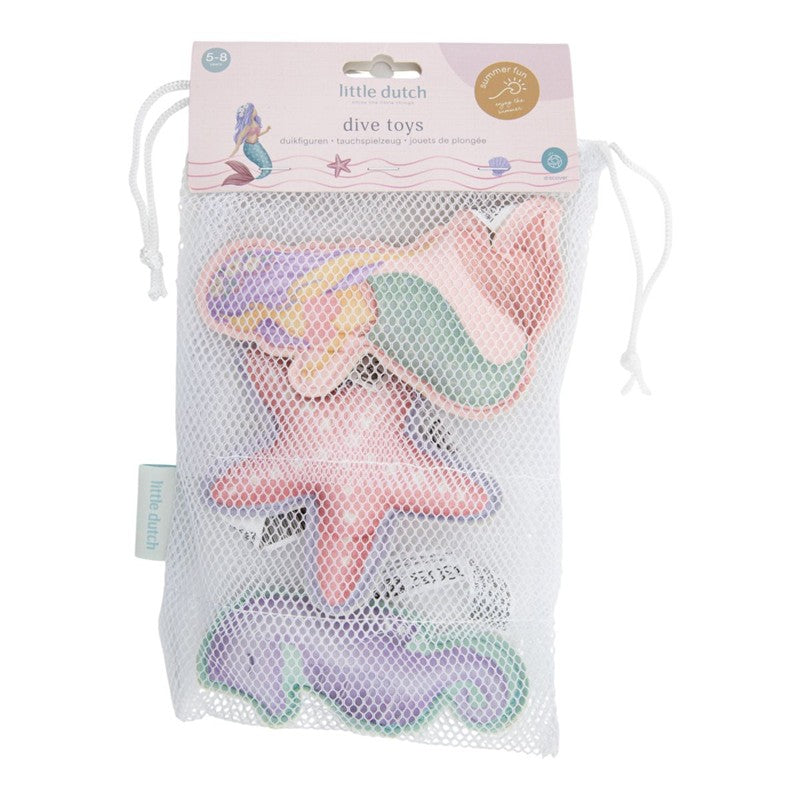 Set Juguetes de Buceo Sirenas - Little Dutch