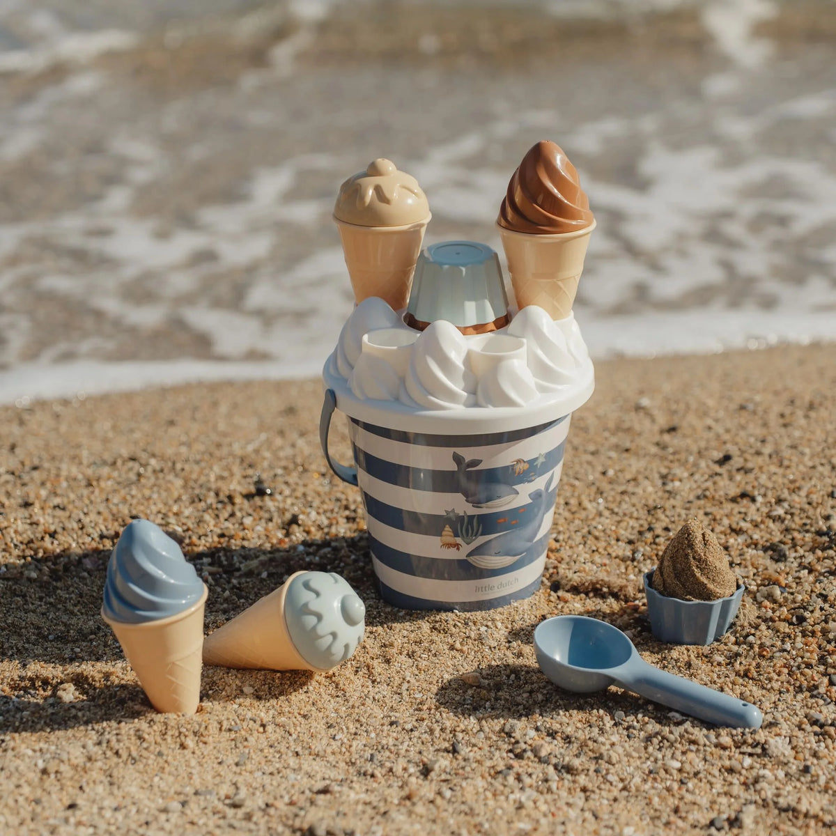 Set Juguetes de Playa Helados Océano - Little Dutch