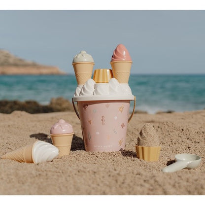 Set Juguetes de Playa Helados Ocean Dreams Rosa - Little Dutch