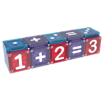 Set Learn Numbers 56 piezas - Magna Tiles