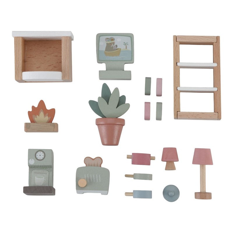 Set Muebles Casa de Muñecas - Little Dutch