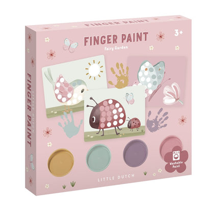 Set Pintura de Dedos Fairy Garden - Little Dutch