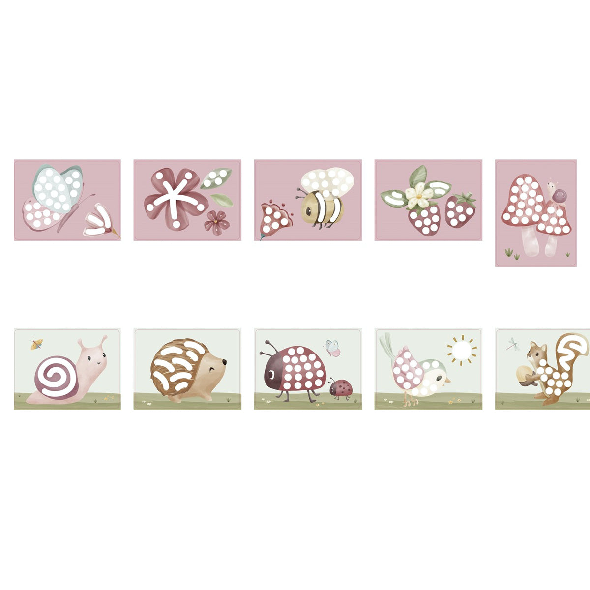 Set Pintura de Dedos Fairy Garden - Little Dutch