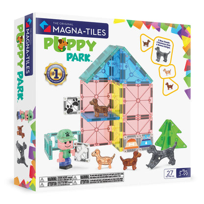 Set Puppy Park 27 piezas - Magna Tiles