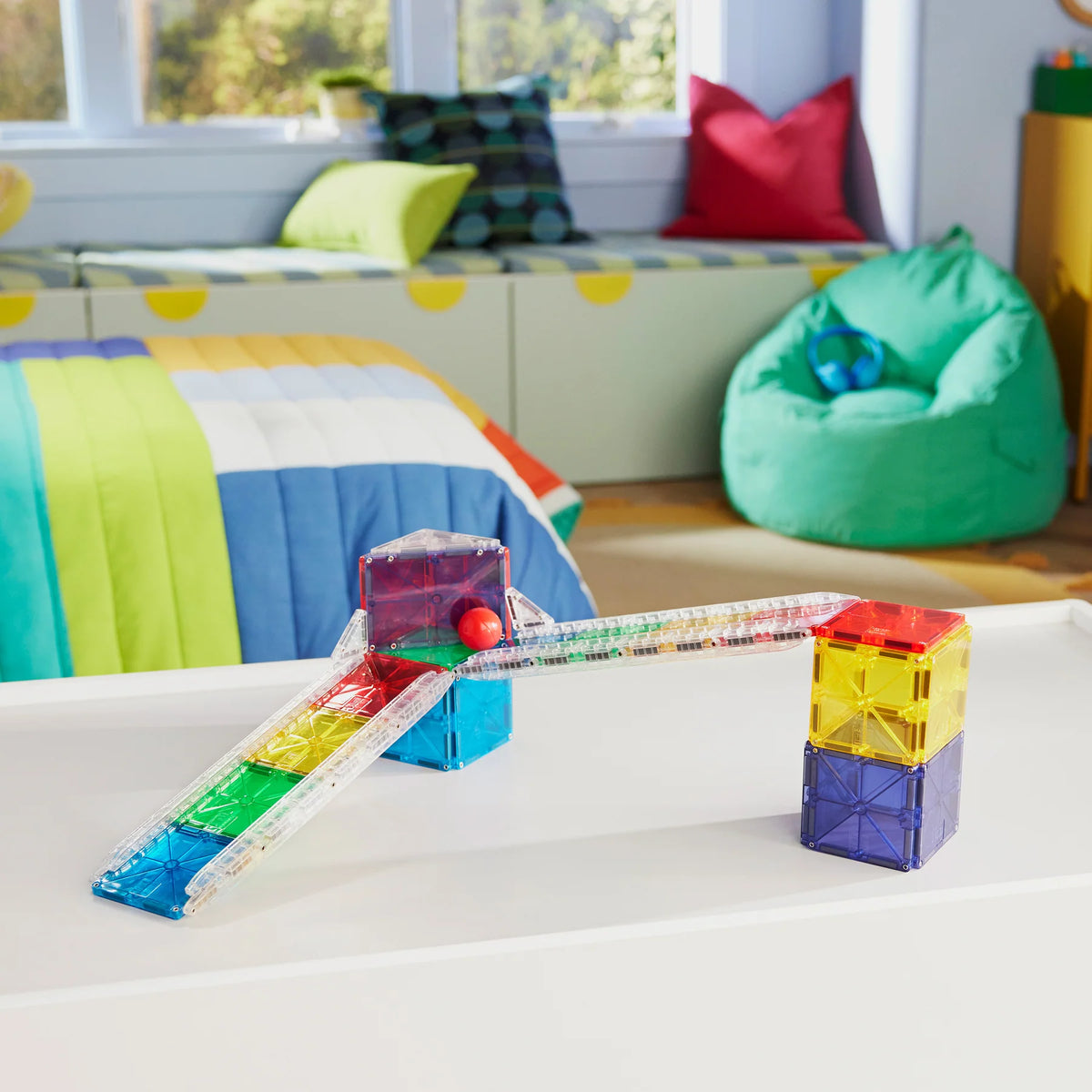 Set Rail Racer Accessory 8 piezas - Magna Tiles