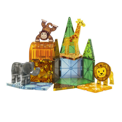 Set Safari Animals 25 piezas - Magna Tiles