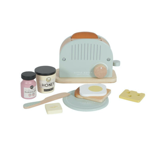 Set Tostadora Madera de juguete de Little Dutch
