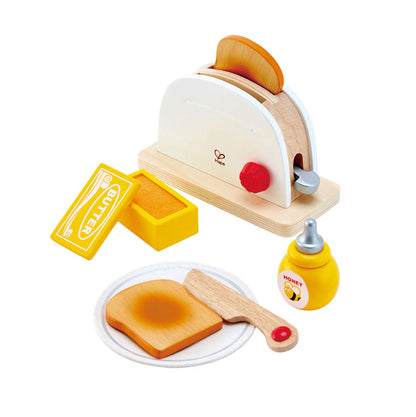 Set Tostadora de juguete de Madera de Hape