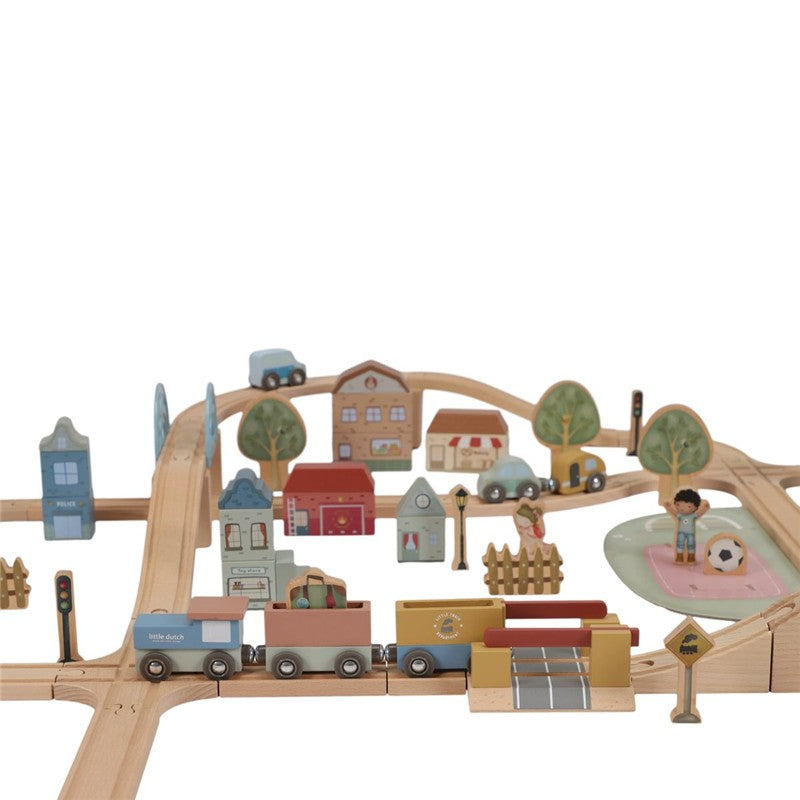 Set Tren de Madera - Little Dutch