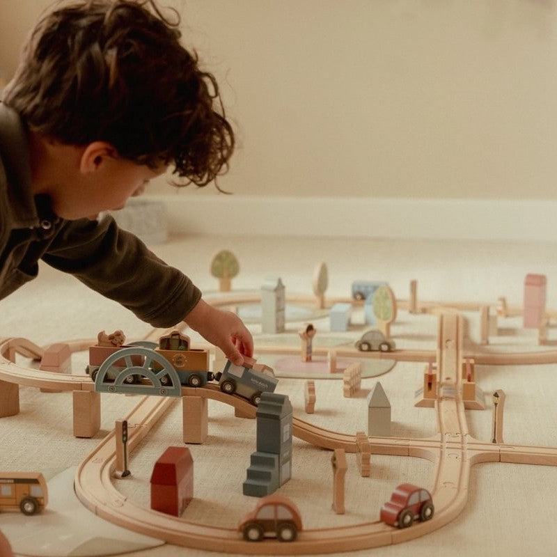 Set Tren de Madera - Little Dutch