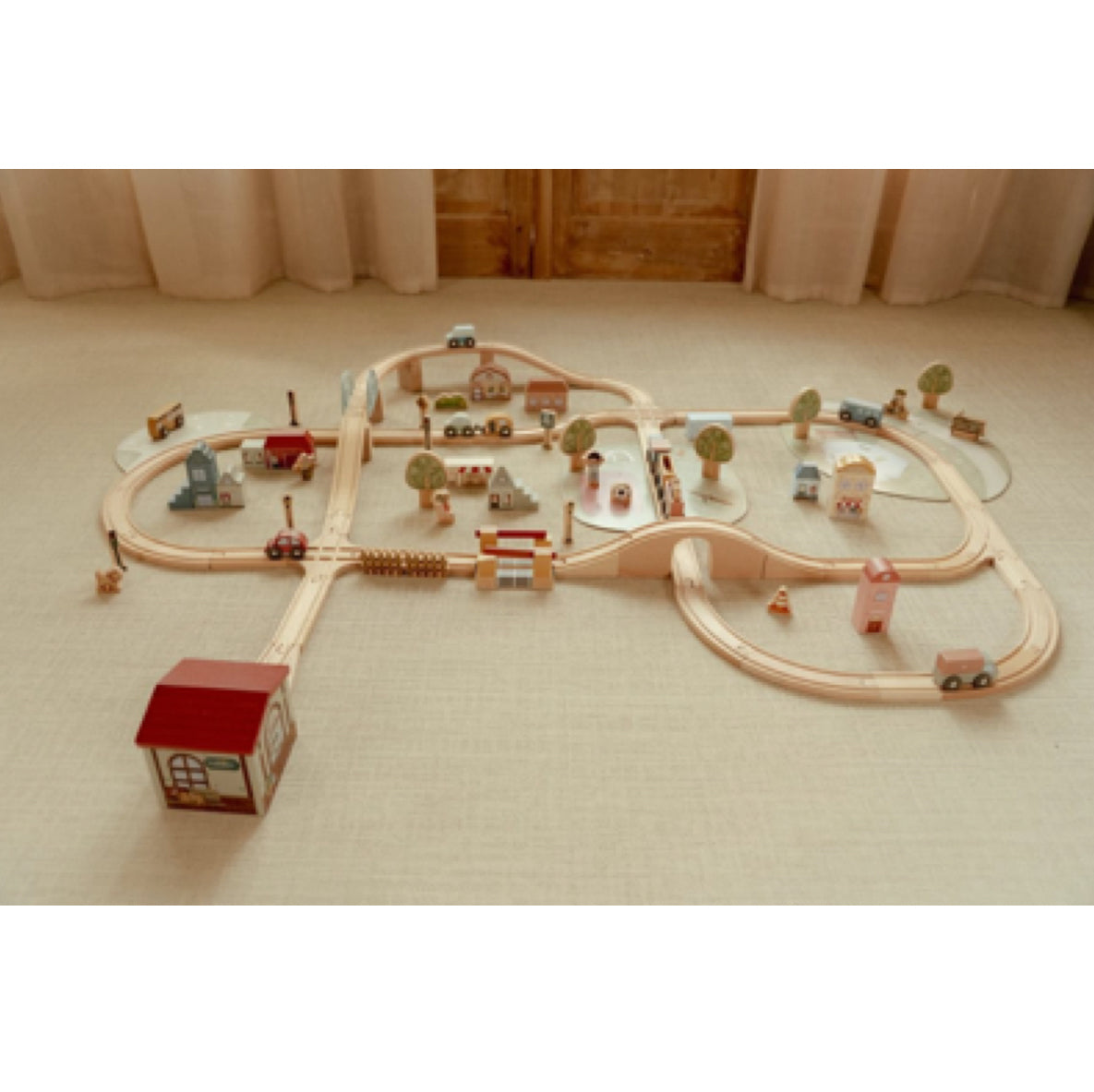 Set Tren de Madera - Little Dutch