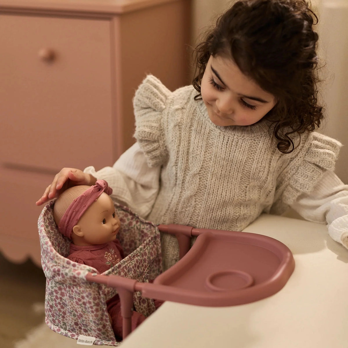 Silla de Mesa para Muñecas - Little Dutch
