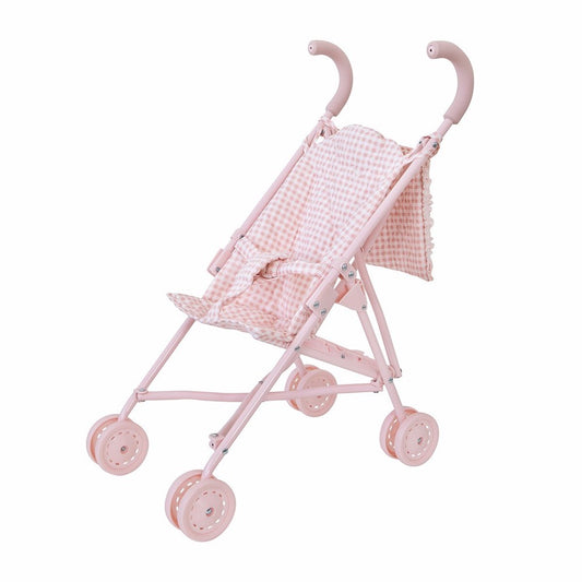Sillita de Muñecas Vichy Rosa - Monnëka