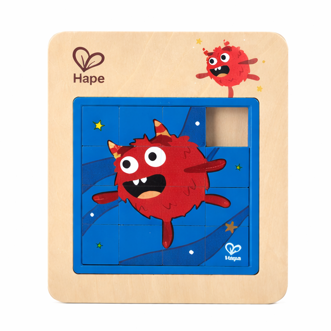 Sliding Puzzle Monster - Hape