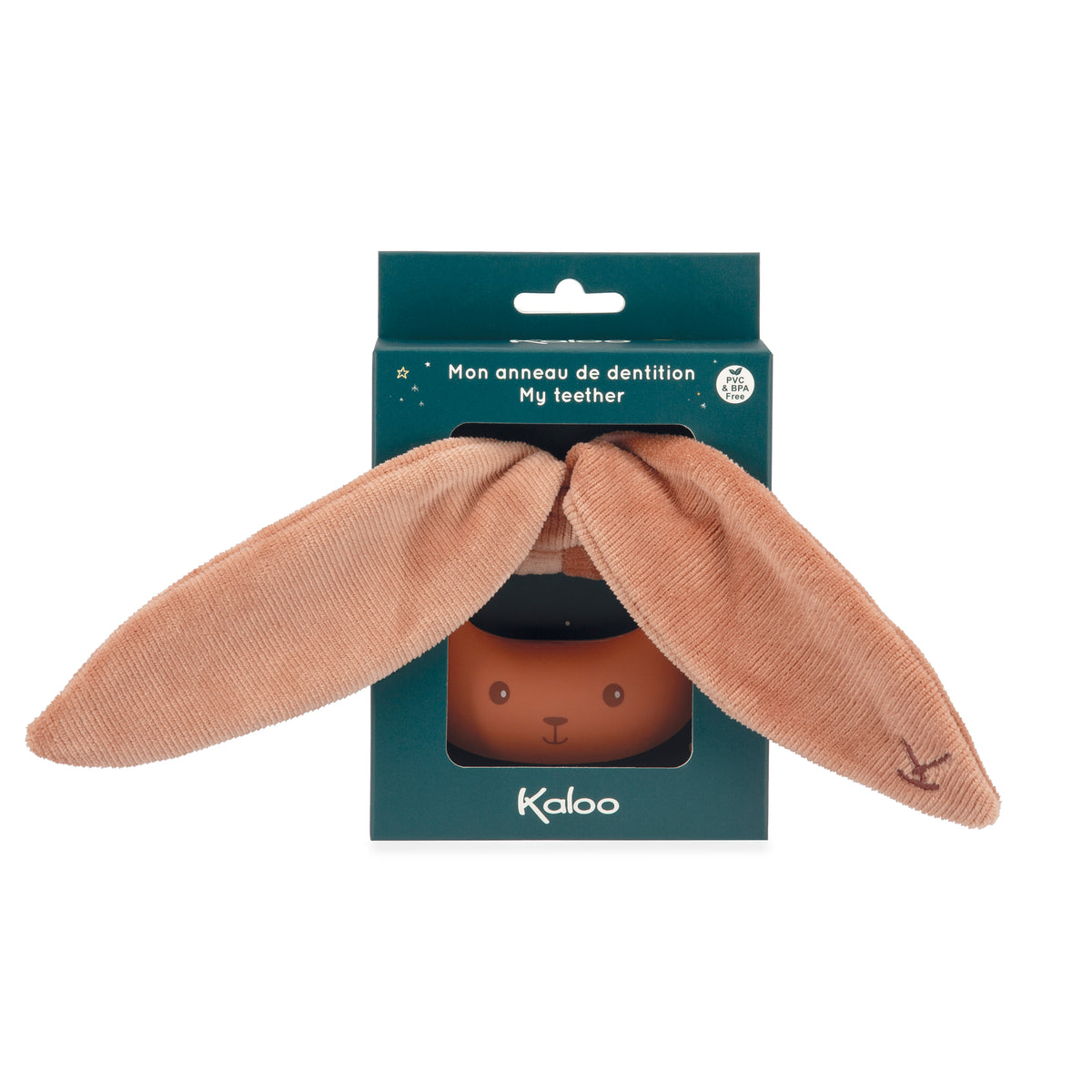 Sonajero Bola Conejito Terracota - Kaloo