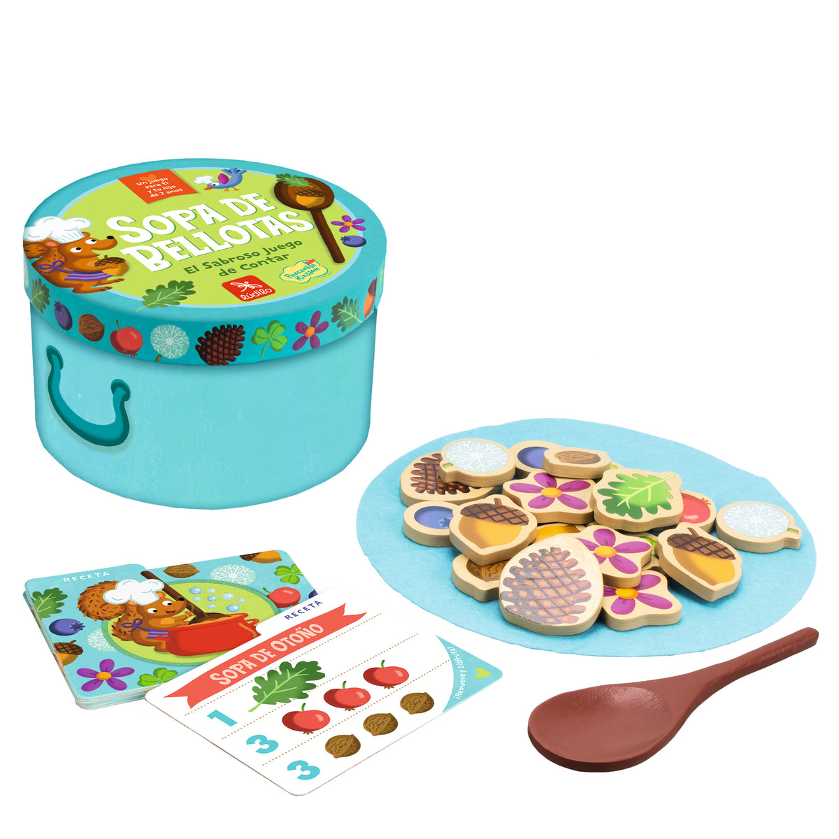 juego Sopa de Bellotas Ludilo