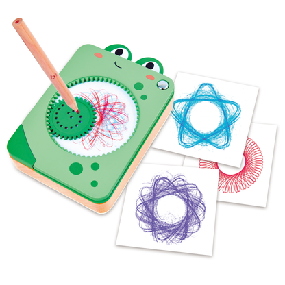 Spin 'n' Draw Dibujos en Espiral Verde - Hape