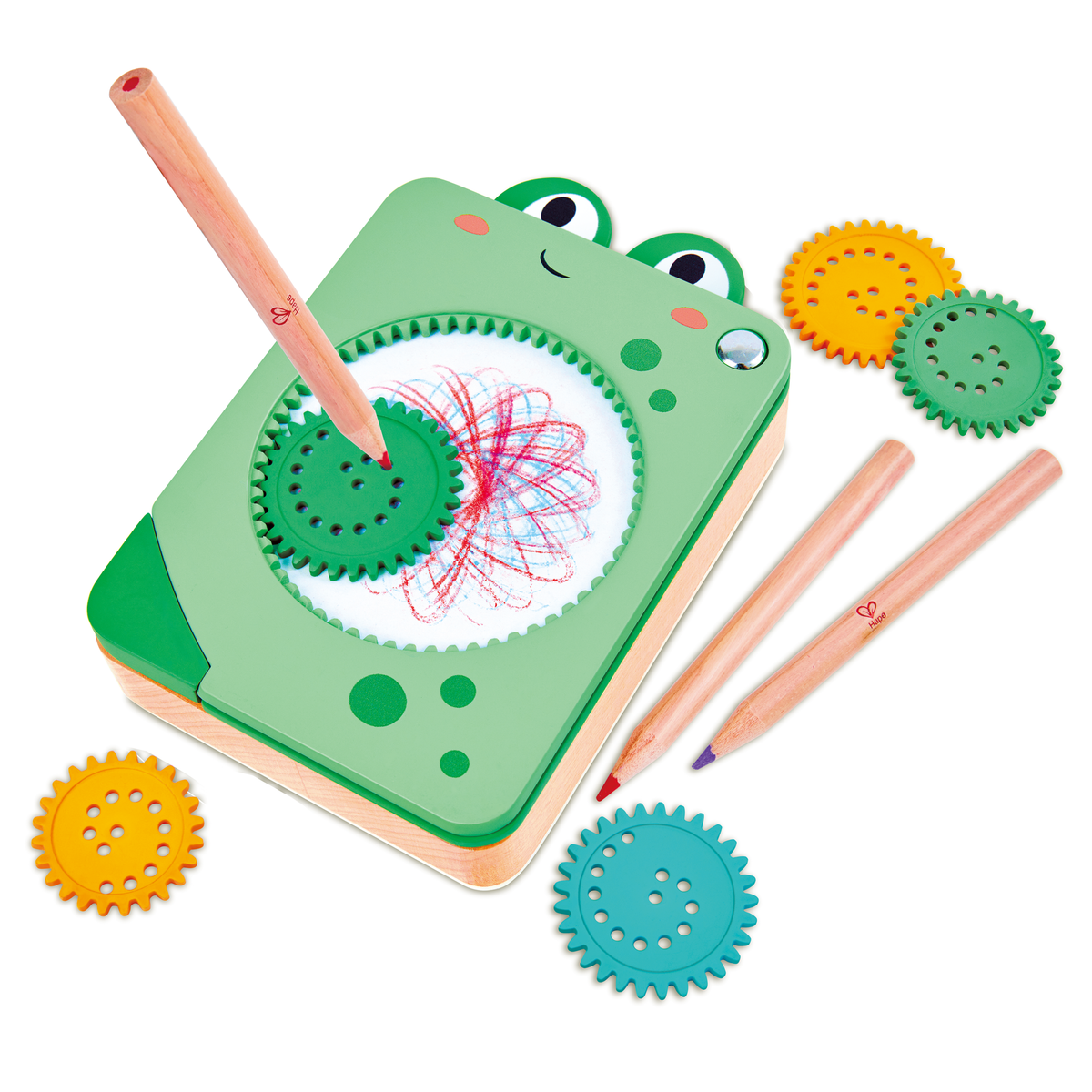Spin 'n' Draw Dibujos en Espiral Verde - Hape