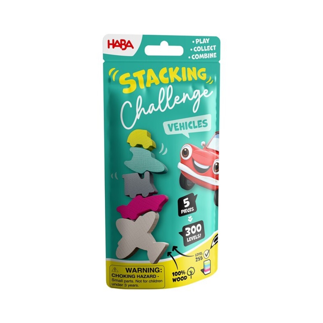Stacking Challenge Vehicles - Haba