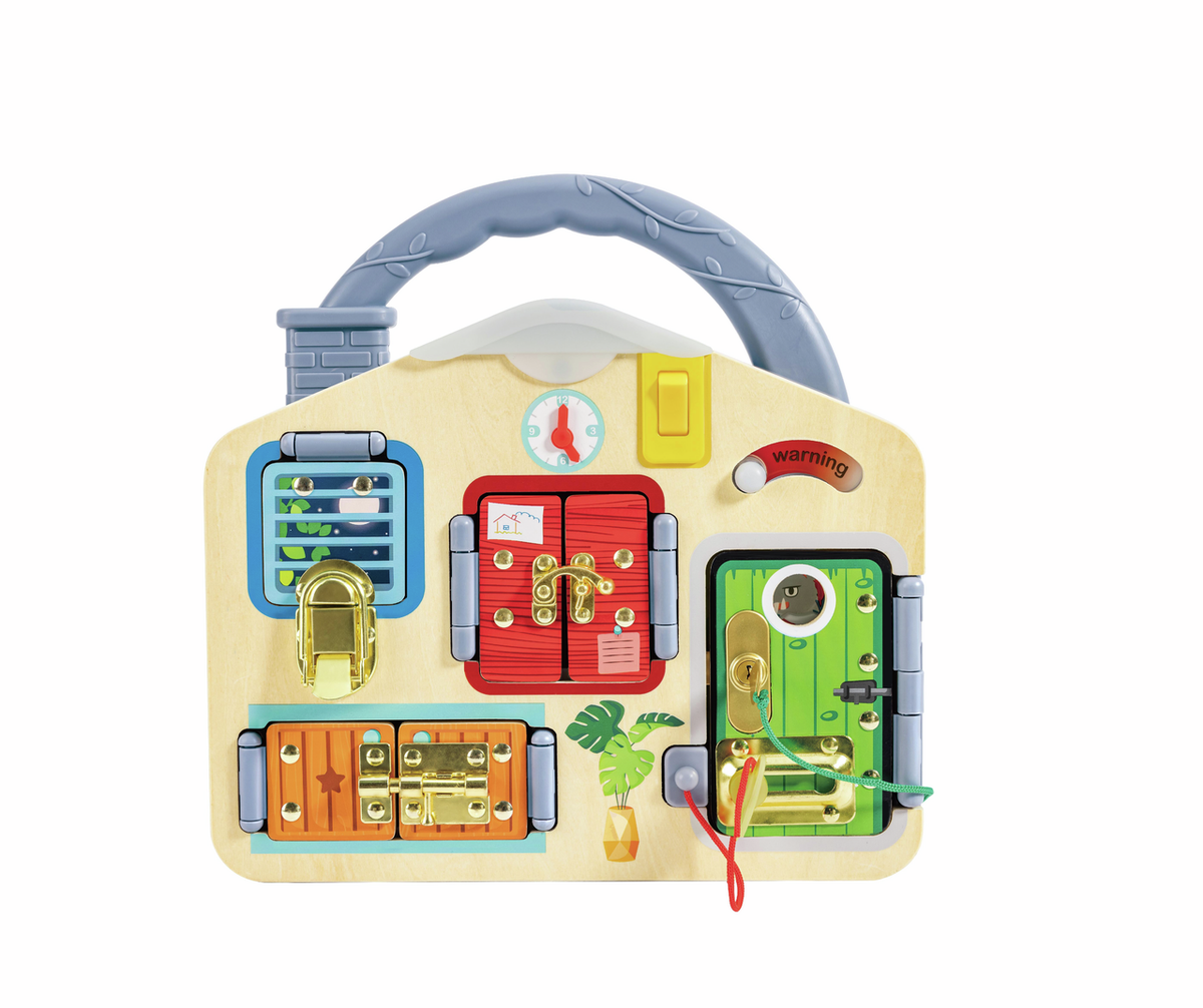 Tablero de Juego Bloquea y Aprende - Hape
