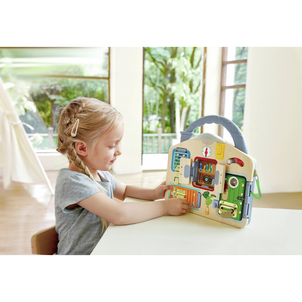 Tablero de Juego Bloquea y Aprende - Hape