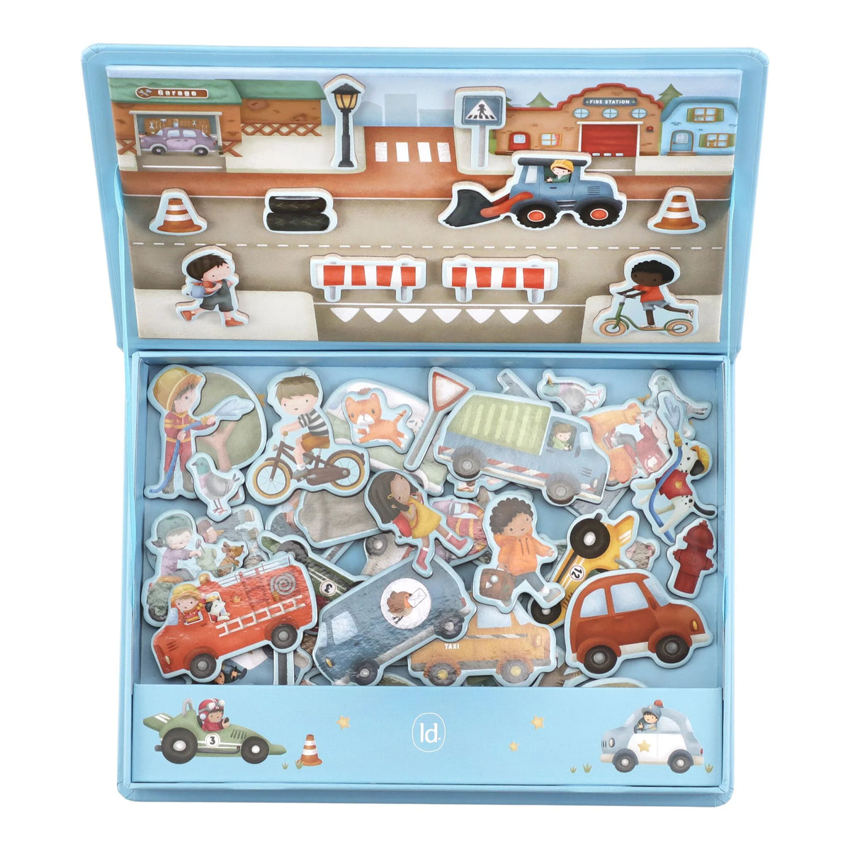 Safari Friends Magnetic Board - Little Dutch