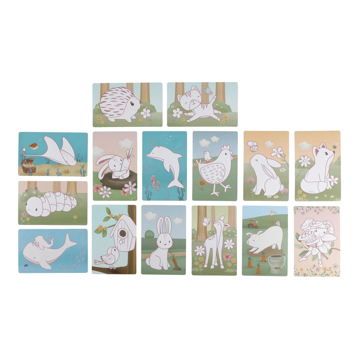 Tablet de Dibujo Fairy Garden - Little Dutch