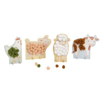 Tarjetas de Pompones Little Farm - Little Dutch