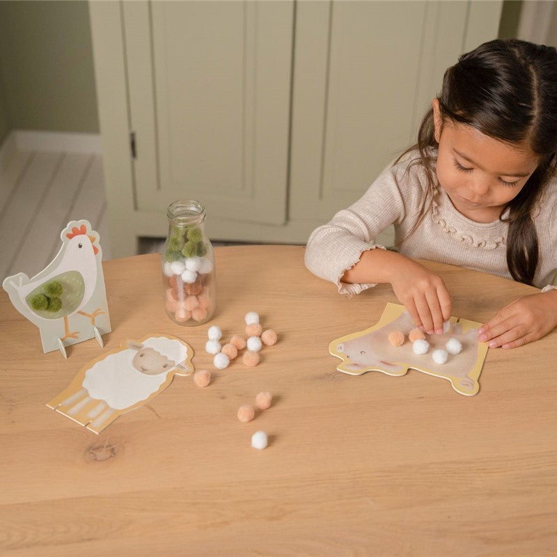 Tarjetas de Pompones Little Farm - Little Dutch