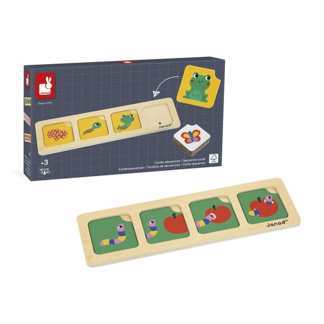 Tarjetas de Secuencias El Jardín - Janod