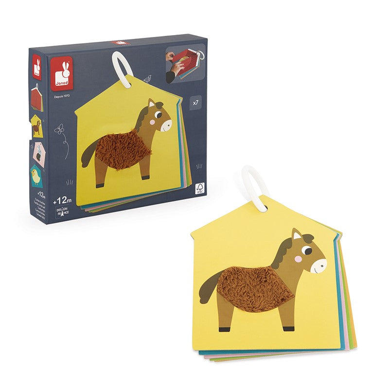Tarjetas Tactiles la Granja - Janod
