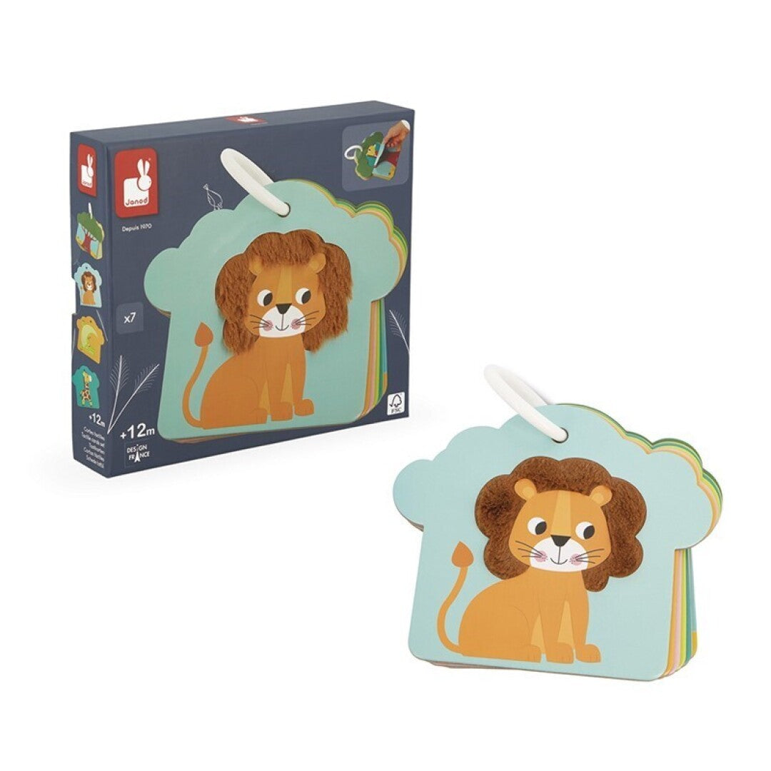 Tarjetas Táctiles Sabana - Janod