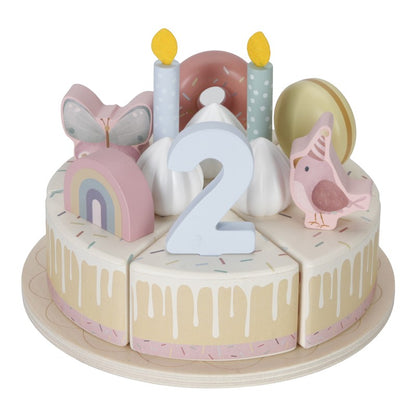 Tarta Cumpleaños Rosa - Little Dutch