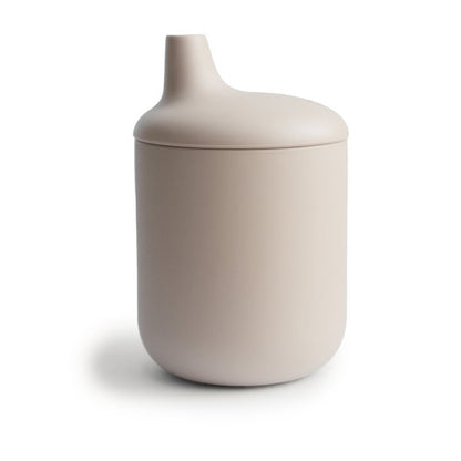 Taza Aprendizaje Silicona Solid Sand - Mushie