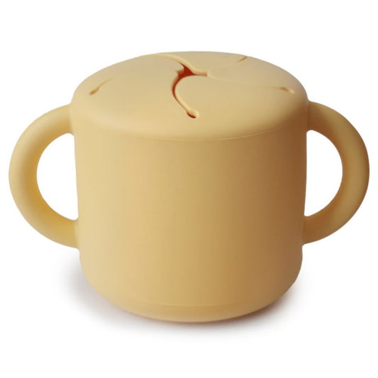 Taza Porta Snacks Silicona Solid Sun - Mushie