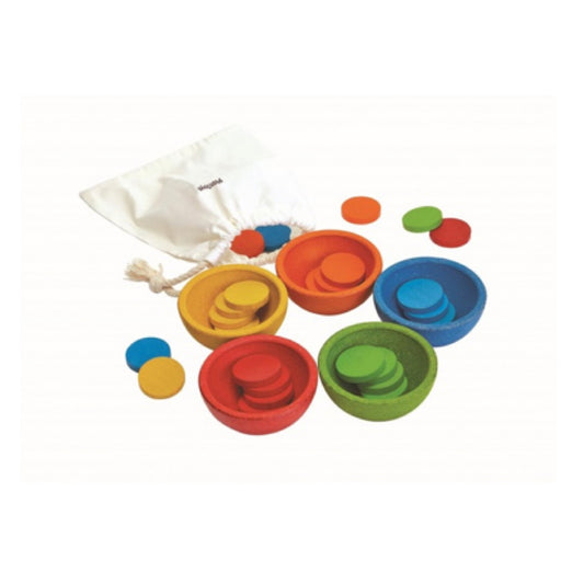 Tazas Ordena y Cuenta - Plantoys