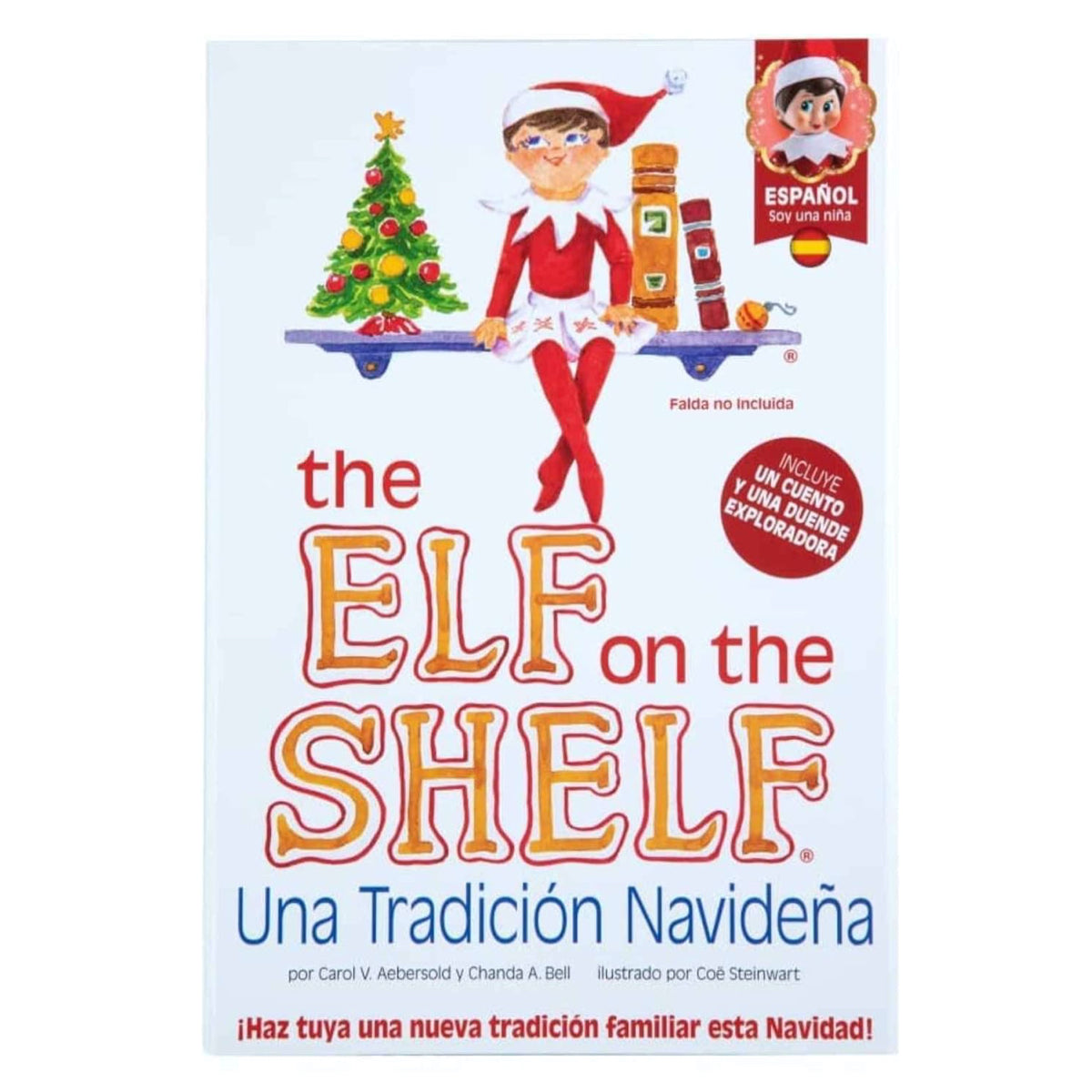 The Elf on the Shelf Cuento y Elfo Chica - Cefa Toys